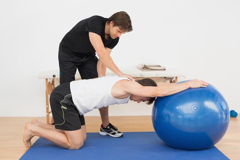 Corrective exercises paired with physical therapy